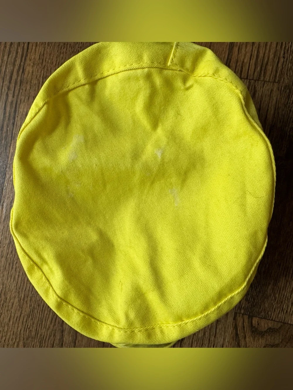 Vintage Fanta “Wanta Fanta?” Yellow Bucket Hat Y2K Promo